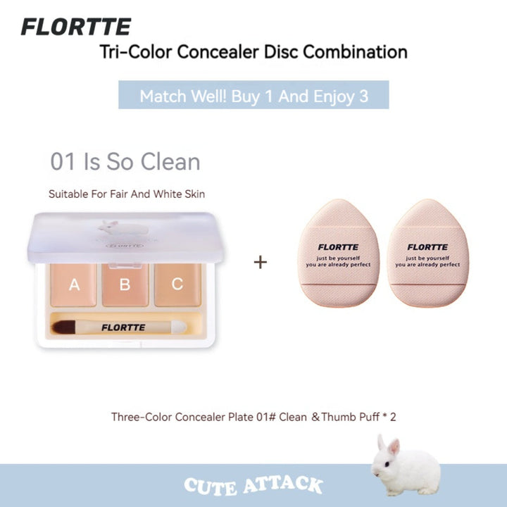 They Are Cute Three-Color Concealer