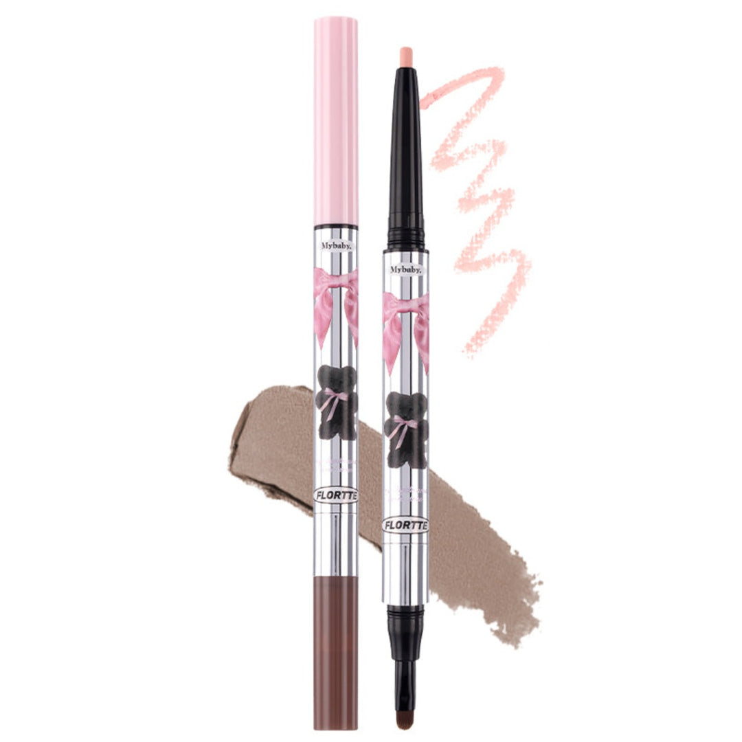 【New】Peng Peng Princess Double-Headed Lying Silkworm Pen