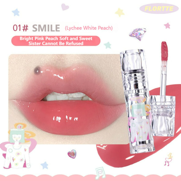 【NEW!】Girl's World Non-Stick Cup Lip Lacquer Gift Set