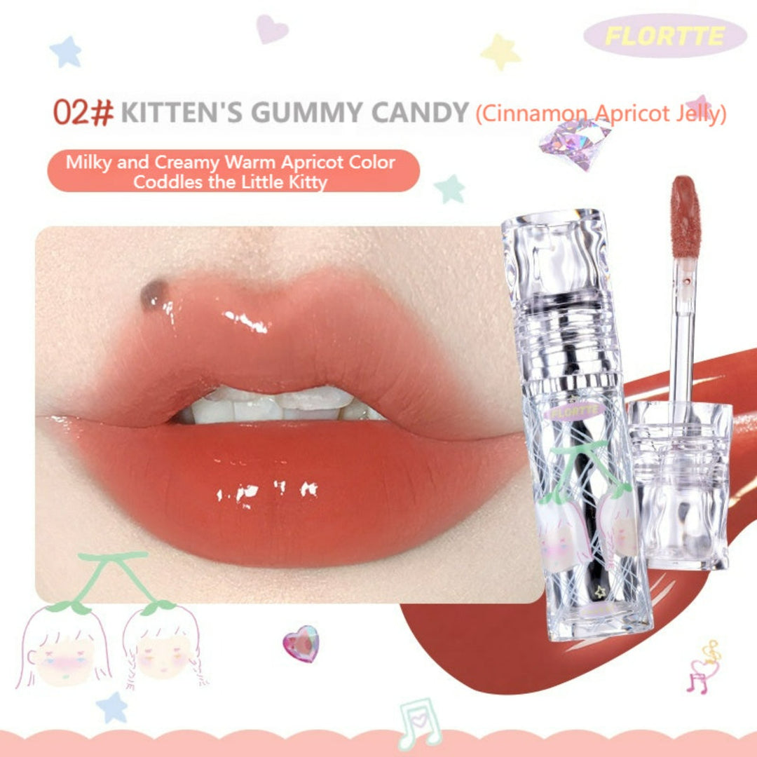 【NEW!】Girl's World Non-Stick Cup Lip Lacquer Gift Set