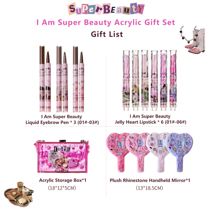 I Am Super Beauty Acrylic Gift Set