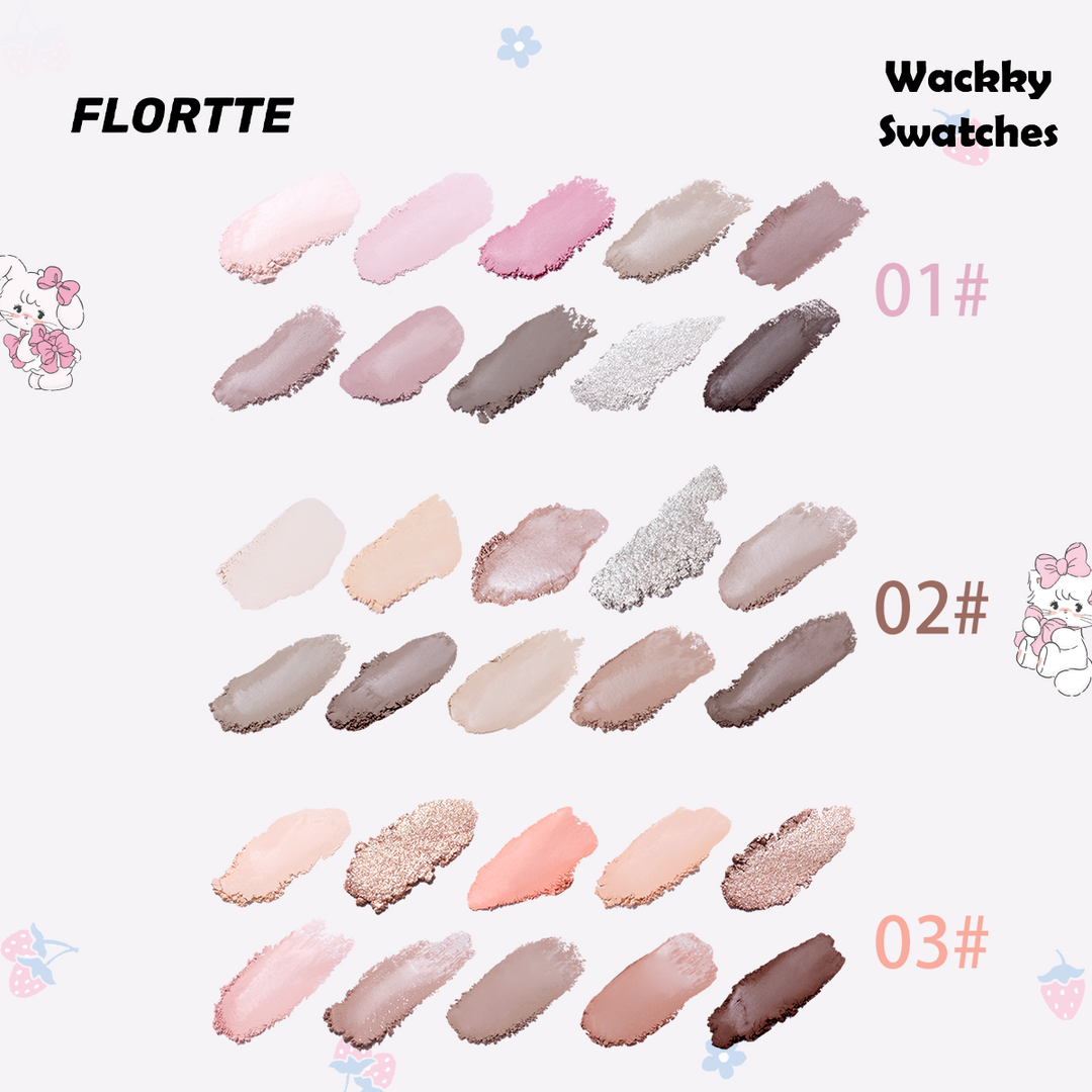 Wackky Series Ten-Color Eyeshadow Palette