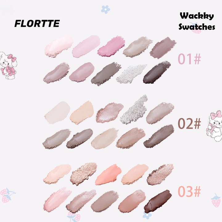 Wackky Series Ten-Color Eyeshadow Palette