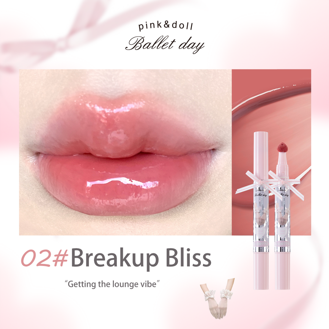 【New】Small Bowknot Series Film-Forming Lip Gloss