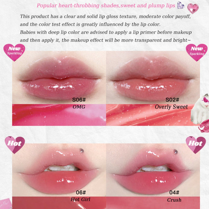 I Am Super Beauty Jelly Heart Lipstick