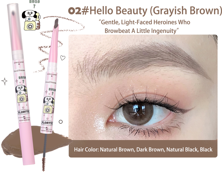 【NEW】Good Friends Club Eyebrow Pencil ＆ Brow Mascara