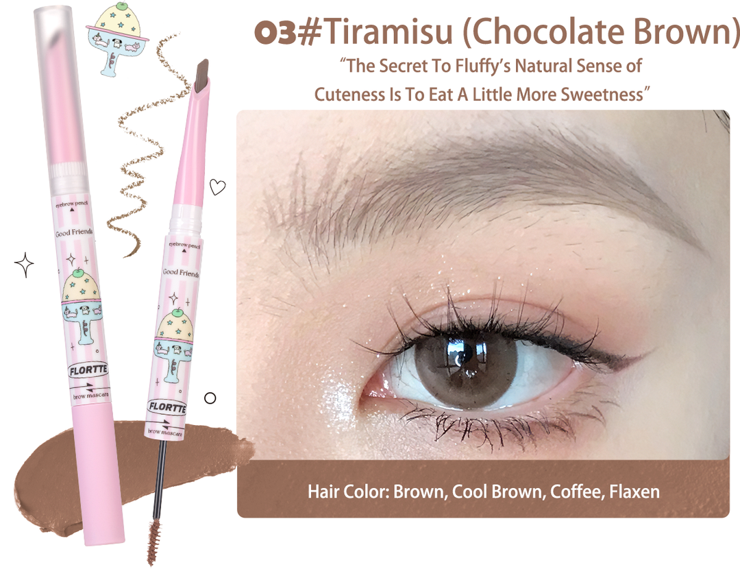 【NEW】Good Friends Club Eyebrow Pencil ＆ Brow Mascara